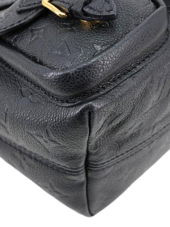 Louis Vuitton  Backup Monogram Empreinte Leather Backpack Black main image 11